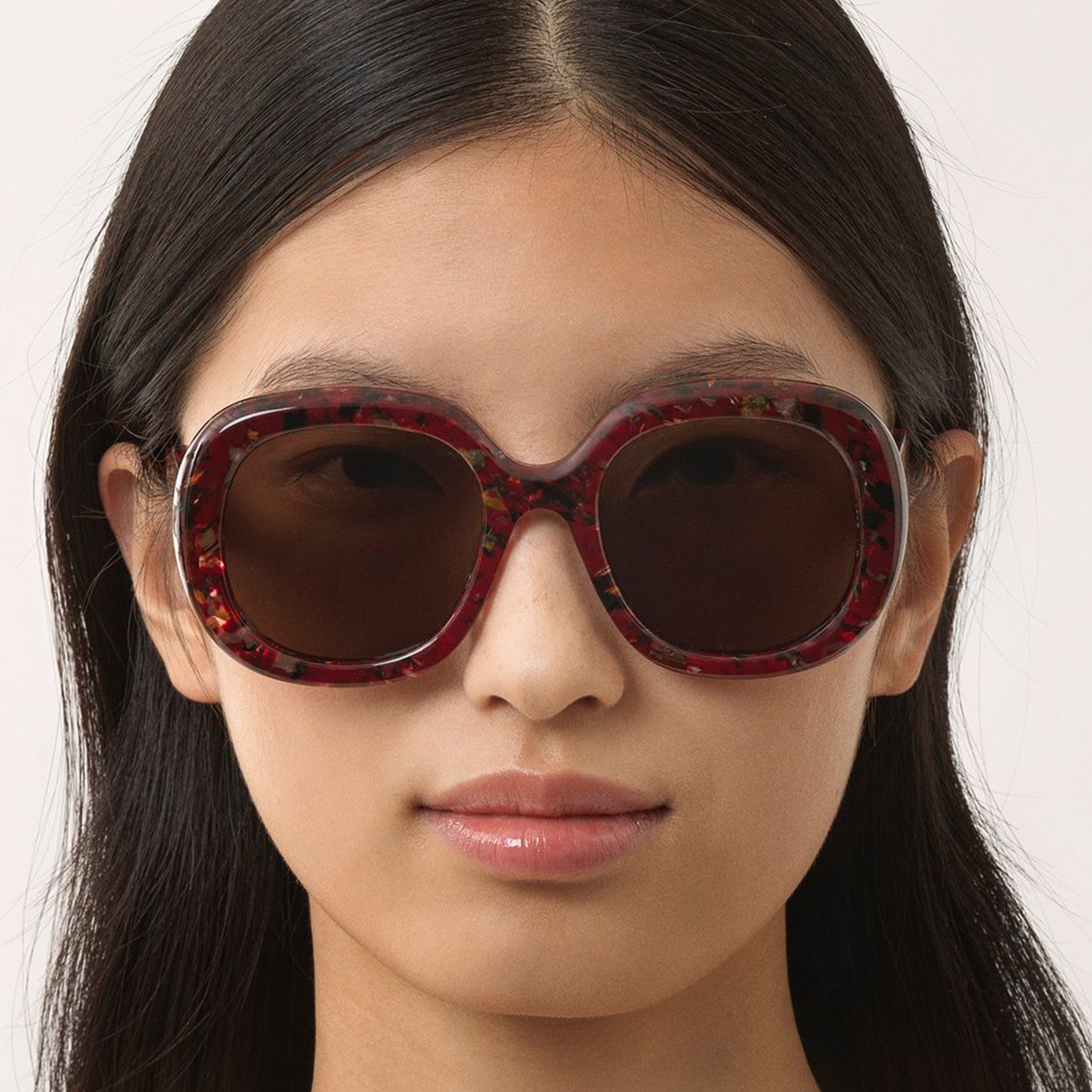 TFB Custom Tortoise Acetate Polarized Shades Eyewear Sun Glasses Ladies Oversized Round Fashion High Quality OEM ODM Sunglasses