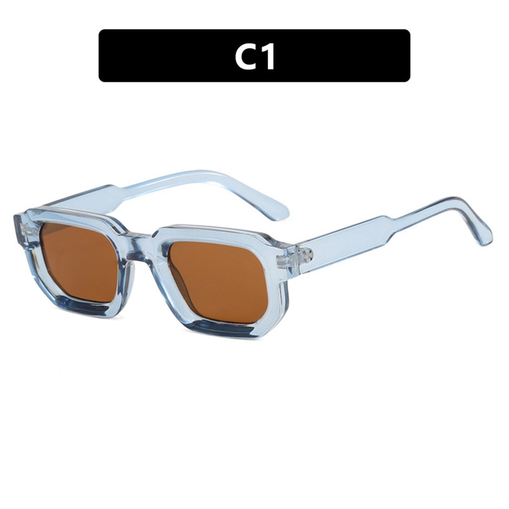 2024 New square small frame sunglasses simple high fashion sunglasses for women sunglasses