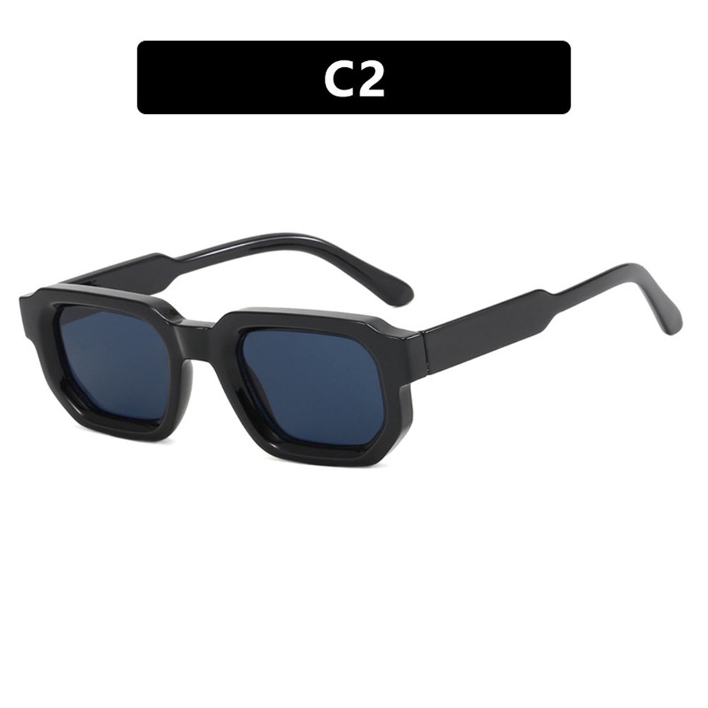 2024 New square small frame sunglasses simple high fashion sunglasses for women sunglasses