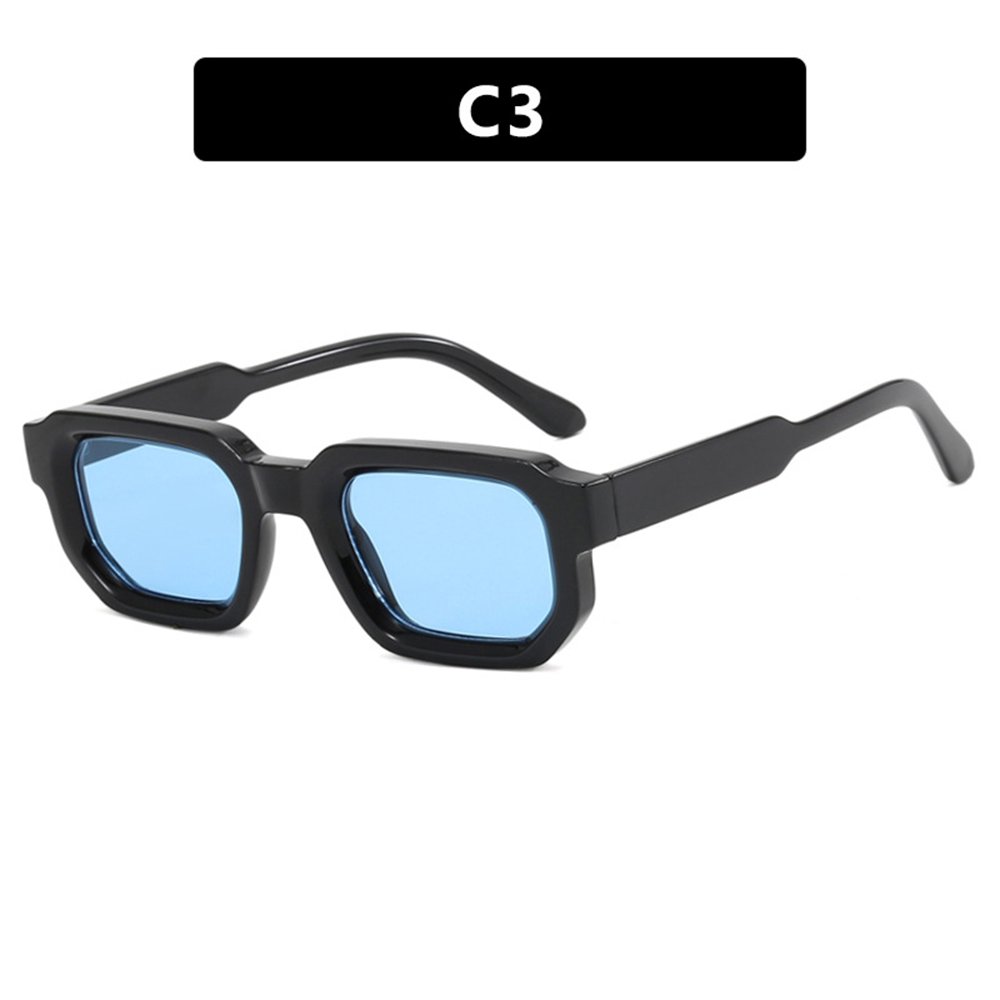 2024 New square small frame sunglasses simple high fashion sunglasses for women sunglasses