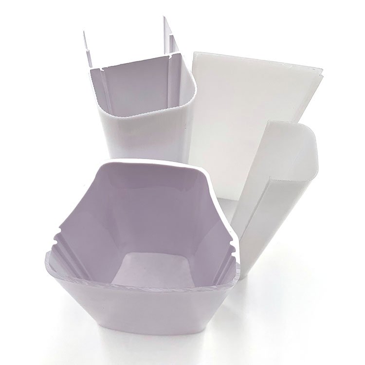 Good Price Plastic Corner Extrusion Profile Smooth Operation Signage Pvc Extruded Plastic Profile Frame profil abs plastic