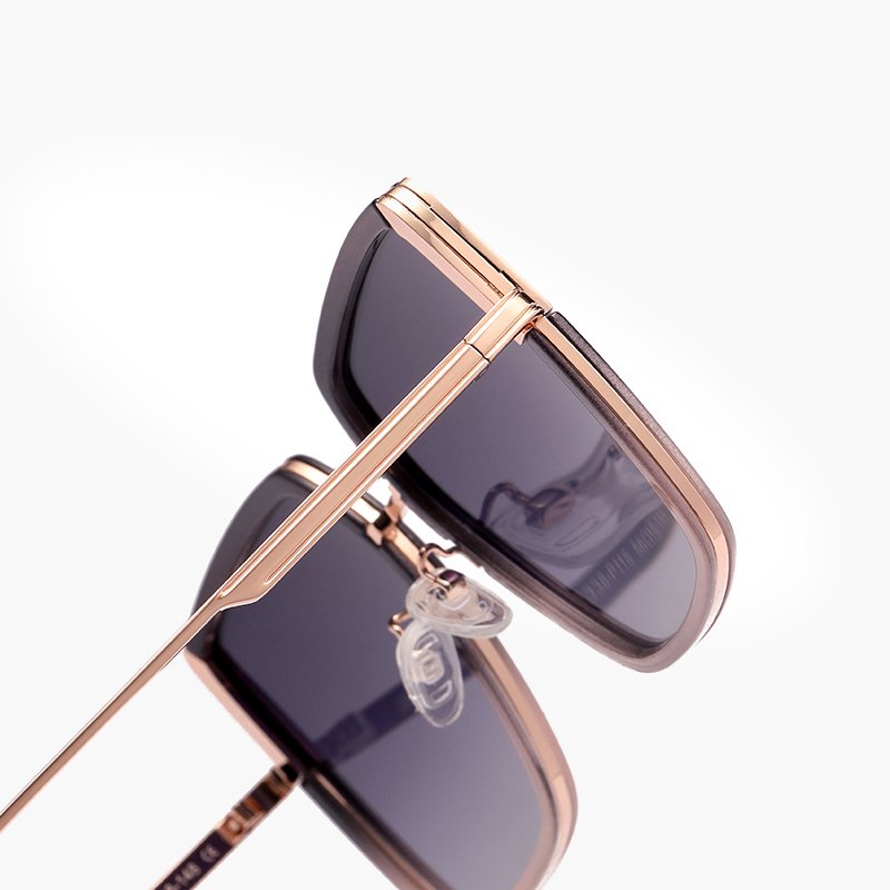 Visualmate Fashion Vintage Newest Famous Brand Design Women Sunglasses Retro Big Frame Ultraviolet-proof Gradient Sun Glasses