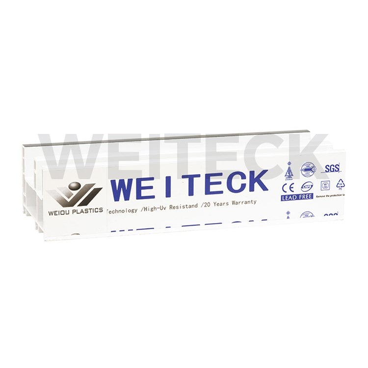 Eco plastic upvc profile window door frame three tracks pvc profile