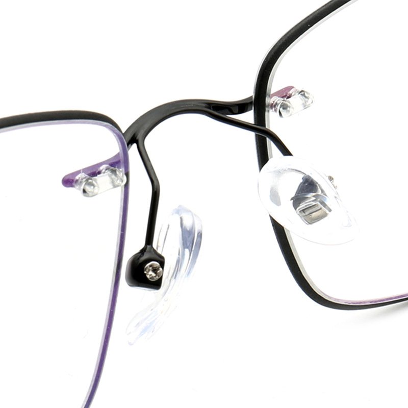 Best Grade Rimless Titanium 1.61 Blue Cut RX Lens Prescription Glasses Optical Frames Myopia Prescription Eyeglasses Glasses