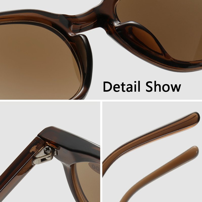 Factory OEM Comfortable Sunglasses Acceptable Designer Custom Logo Fashion Retro Trend PC Frame UV380 Women Men Reading Glasses