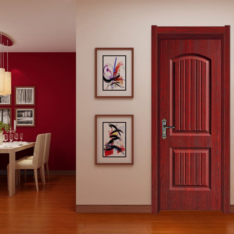 best selling modern design composite door skin light and deep mould door wpc door insist water