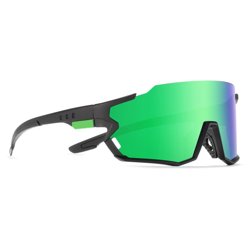 2024 TR 90 Polarized Sunglasses for Men New Big Frame Sports Glasses Mountain Bike Cycling Adult Size Comfortable Lens Position