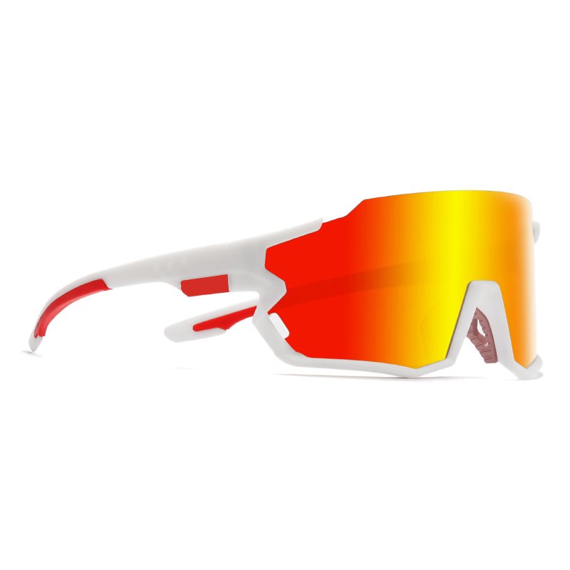 2024 TR 90 Polarized Sunglasses for Men New Big Frame Sports Glasses Mountain Bike Cycling Adult Size Comfortable Lens Position