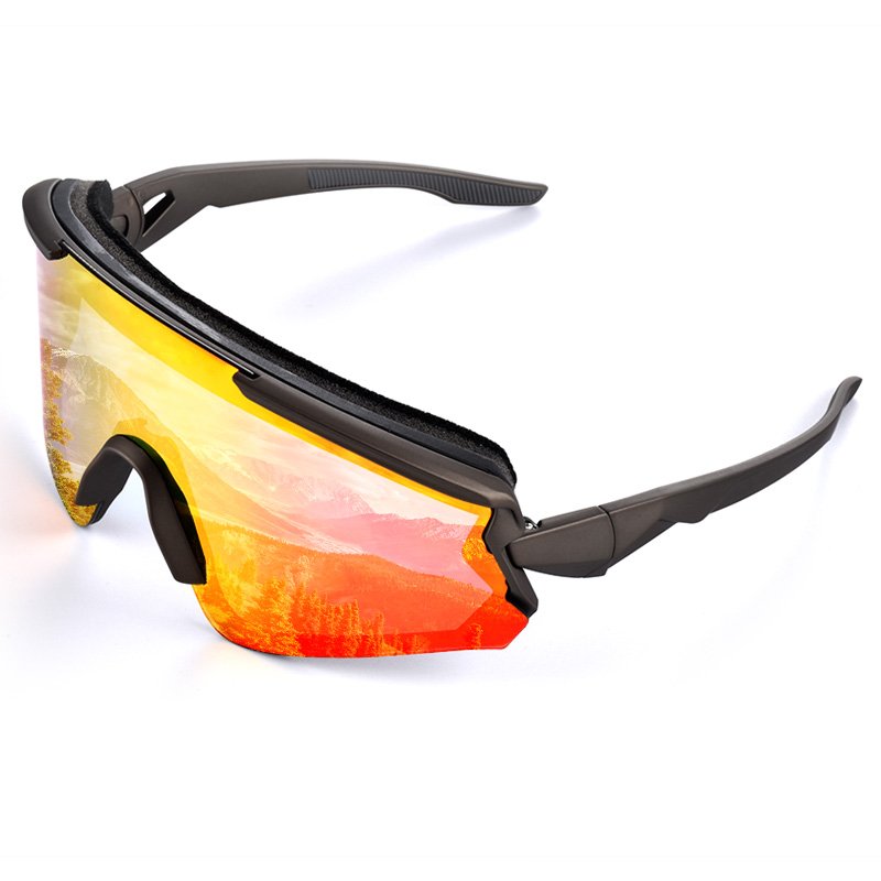 mountain bike riding glasses sports glasses photochromic TR90 uv400 custom cycling sunglasses