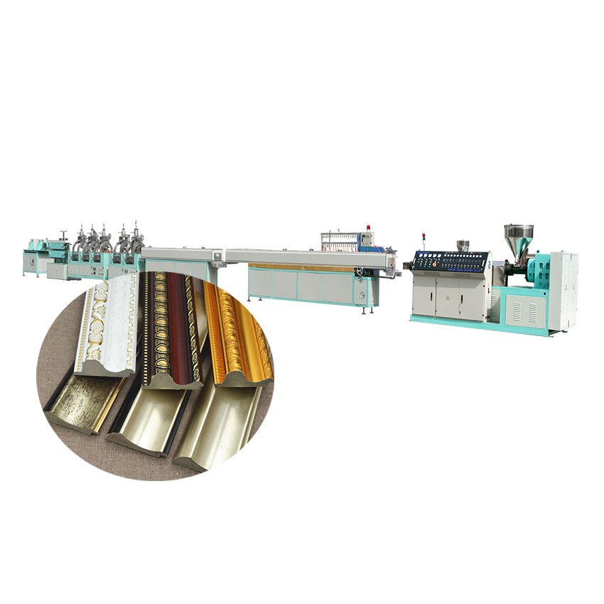 PS foamed picture frame moulding making machine for decoration profiles