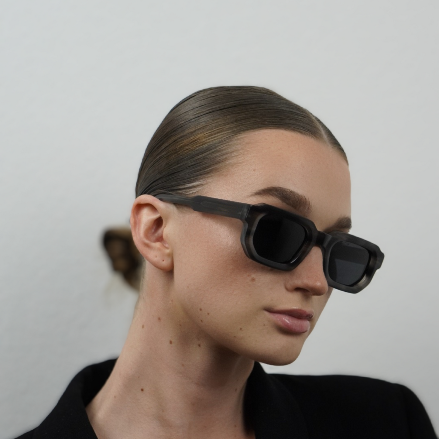 2409 Fashion Luxury Brand Designer Thickened Small Frame Custom Logo Vintage New Acetate Square Sunglasses Women Men
