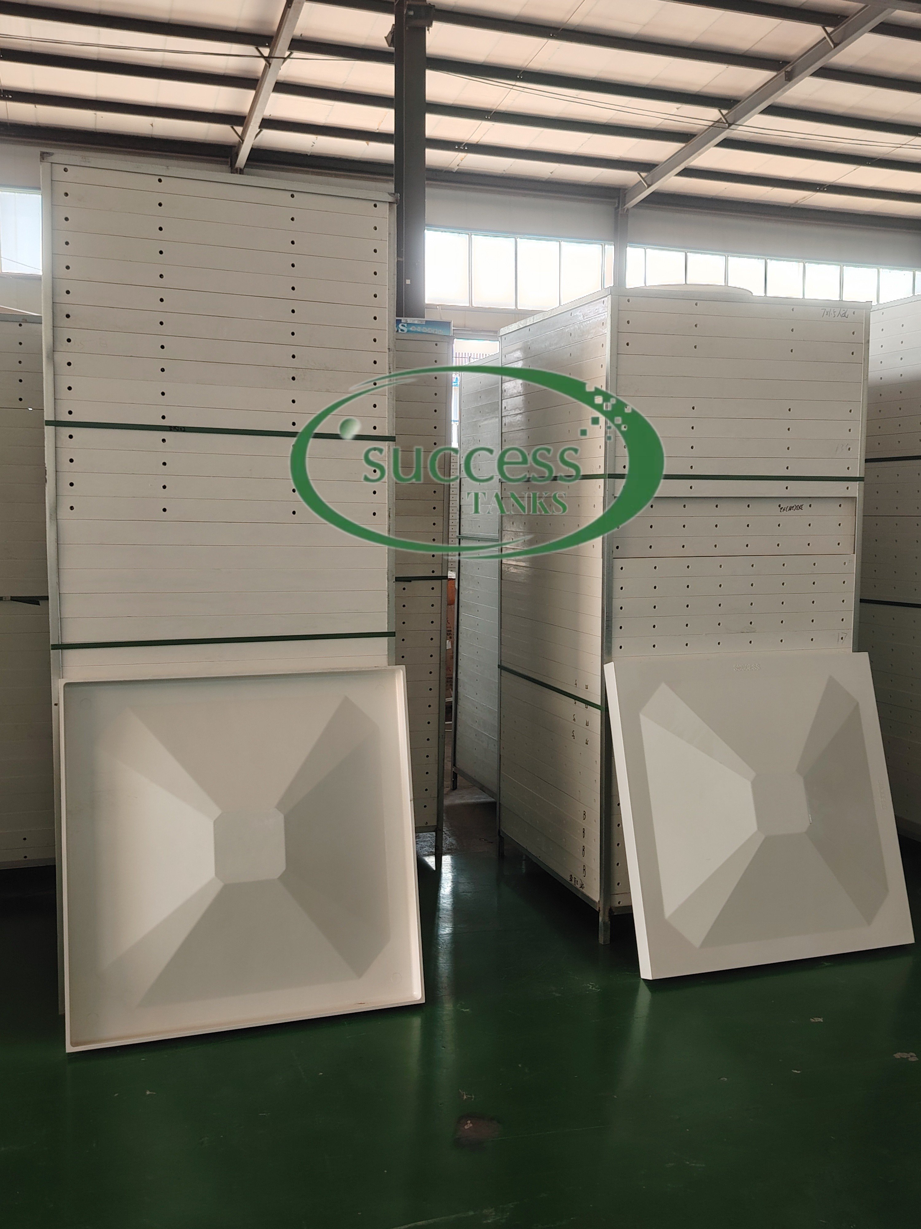 High level GRP water storage tank/container for Rain water