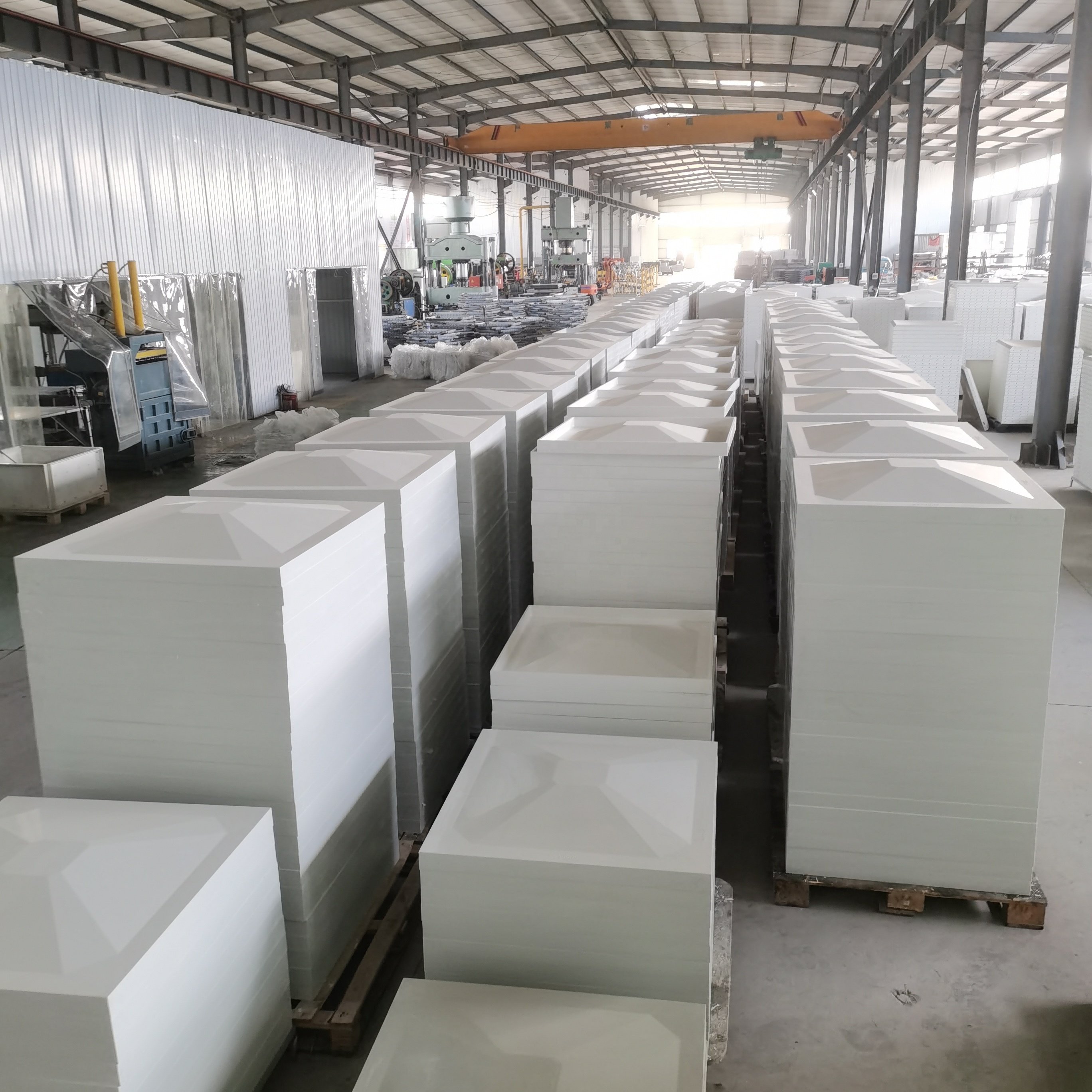 High level GRP water storage tank/container for Rain water