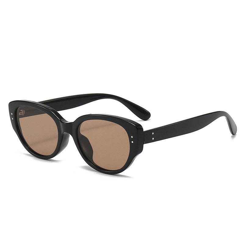 Korean Unisex Polarized Sunglasses Fashion Online Celebrity Series Sunglasses Big Frame Retro Oversized Eyewear