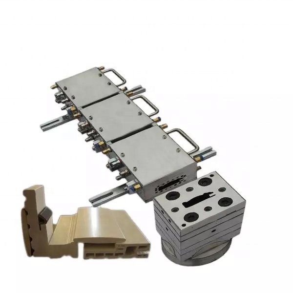 WPC Extrusion decorative door frame mold/wood plastic moulds/pvc frame mould concrete