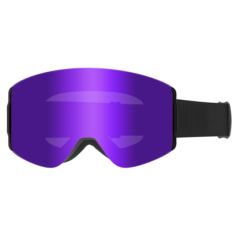 Adult ski goggles anti-fog and windproof high definition large frame protective glasses snow equipment