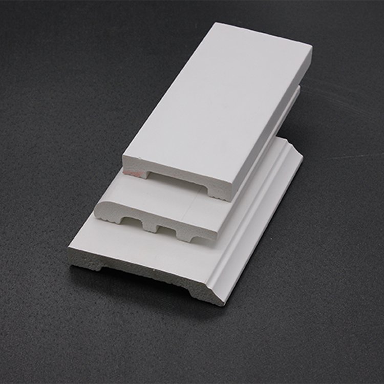 Changhua Wholesale Ps interior Decorative clapboard cornice Moulding Ceiling Easy installation PS skirting board