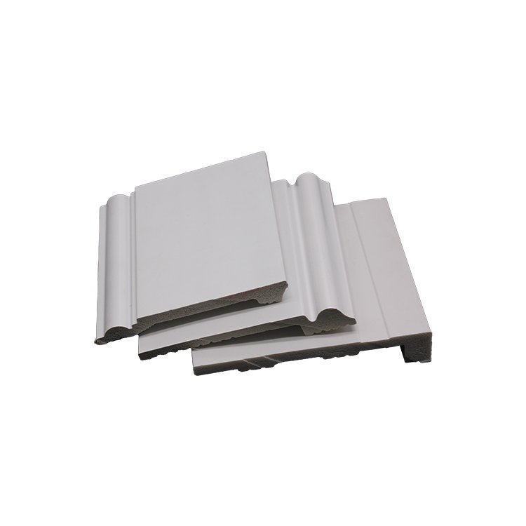 Changhua Wholesale Ps interior Decorative clapboard cornice Moulding Ceiling Easy installation PS skirting board