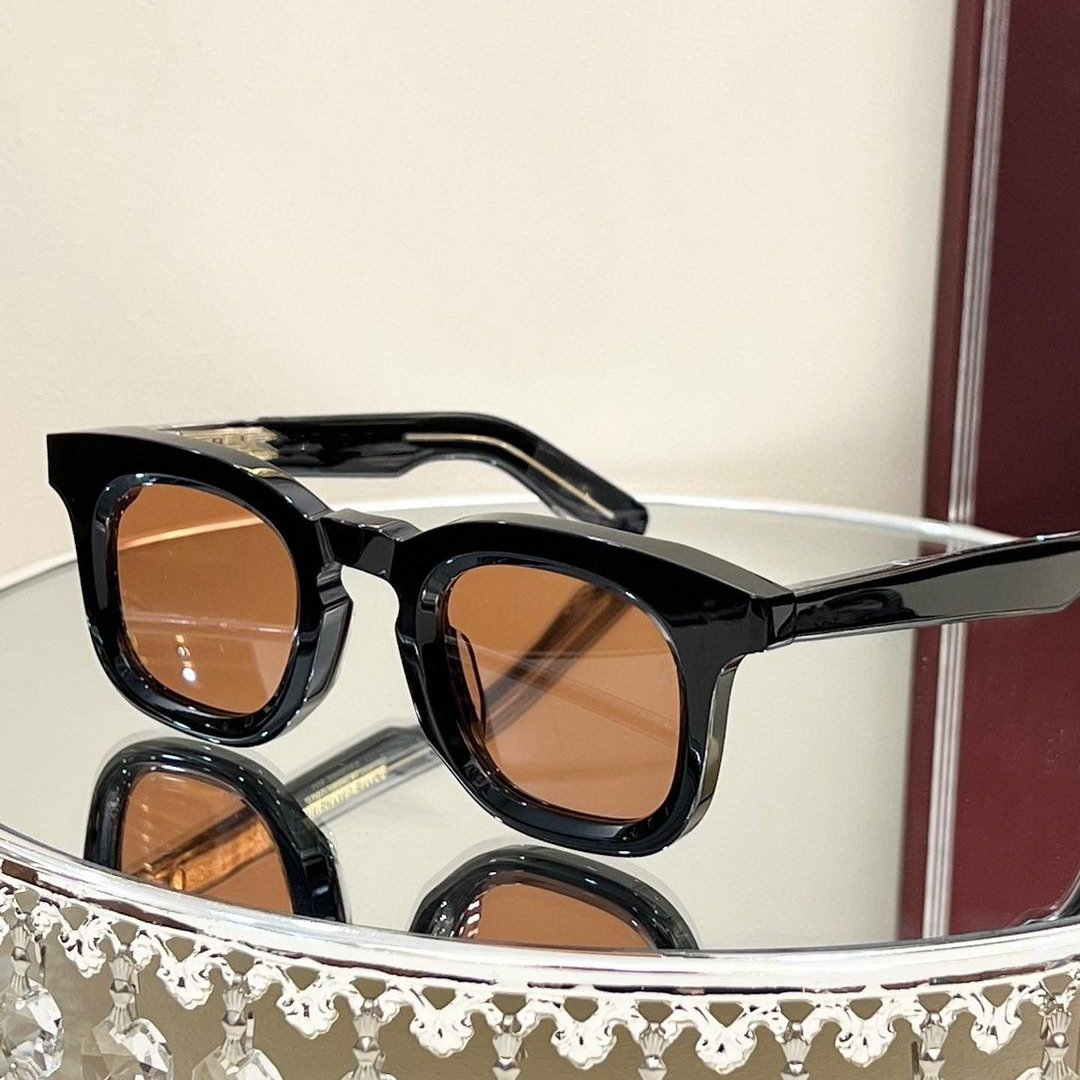 LBAshades 2402 Luxury Polarized Vintage High Quality Shades Thick Round Frames Handmade Custom Acetate Sunglasses Women