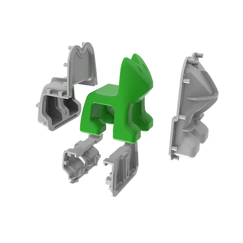 Good Quality Custom Plastic Tourist Car Mold Steel Frame Moulding Machine Roto Mold