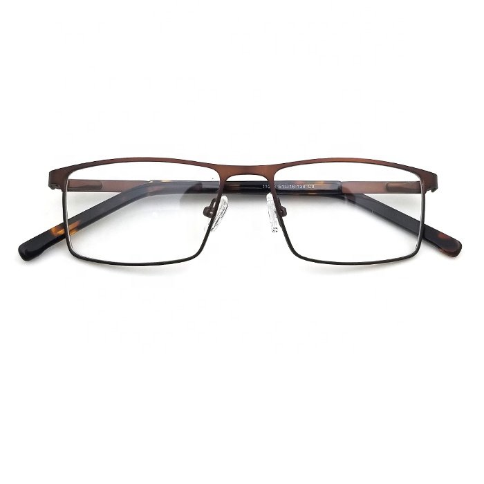 Factory Wholesale Square Frame Business Style Men Optical Glasses Man Myopia Eyewear Frame