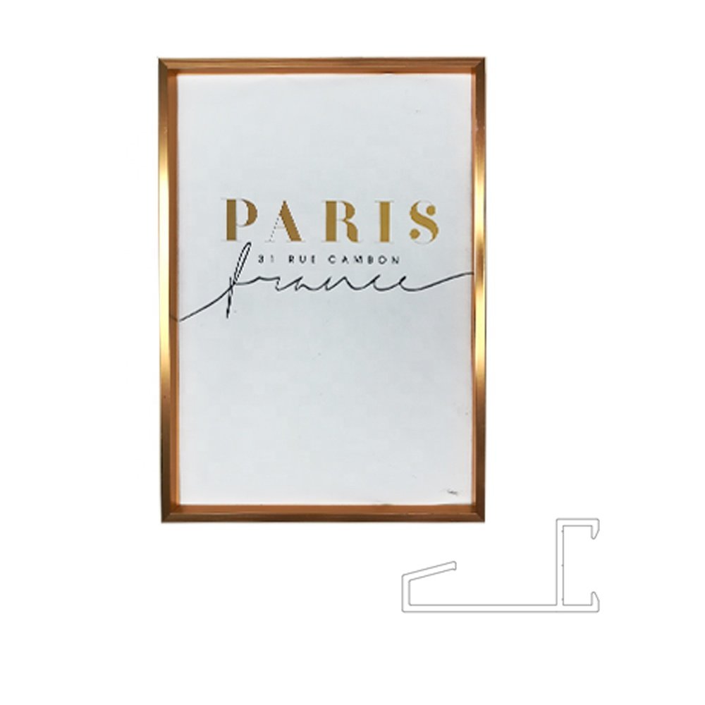 Showroom flooring ideas photo frame aluminum frame profile strip metal wall art canvas art wall decor aluminum frame moulding