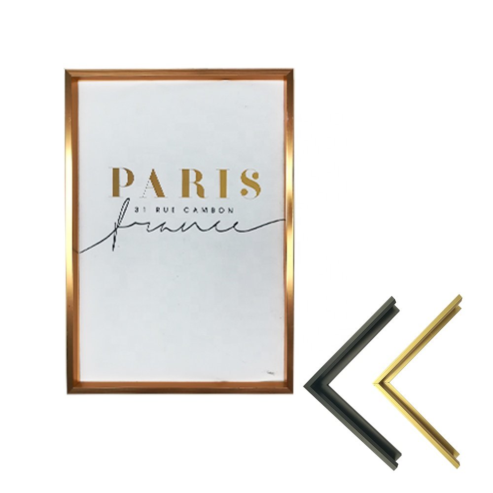 Showroom flooring ideas photo frame aluminum frame profile strip metal wall art canvas art wall decor aluminum frame moulding