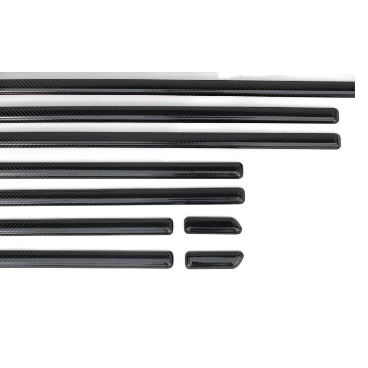 Car Accessories Side Molding Trim Molding Strip Dry Carbon Trim Frame Cover For G Wagon W464 G500 G63