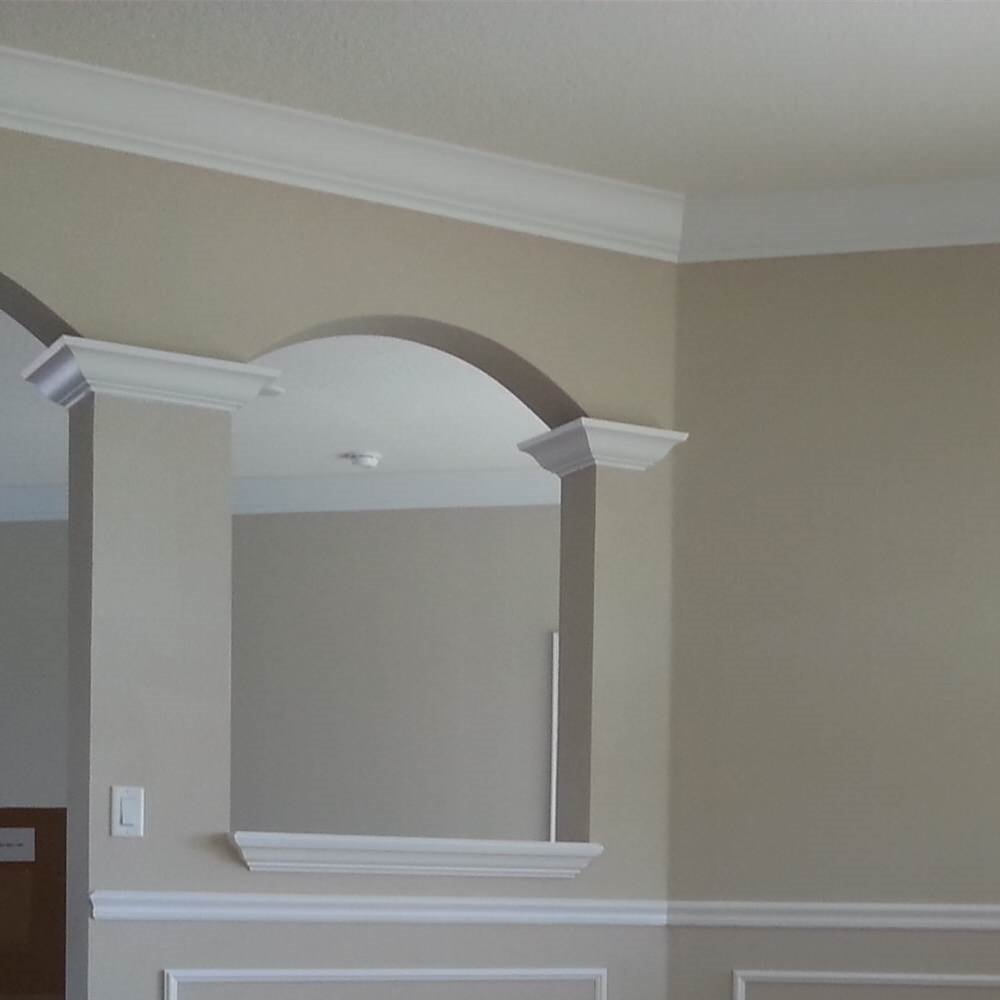 Best Sale Pu Polyurethane Cornice Moulding Decoration Ceiling Crown Frame Molding