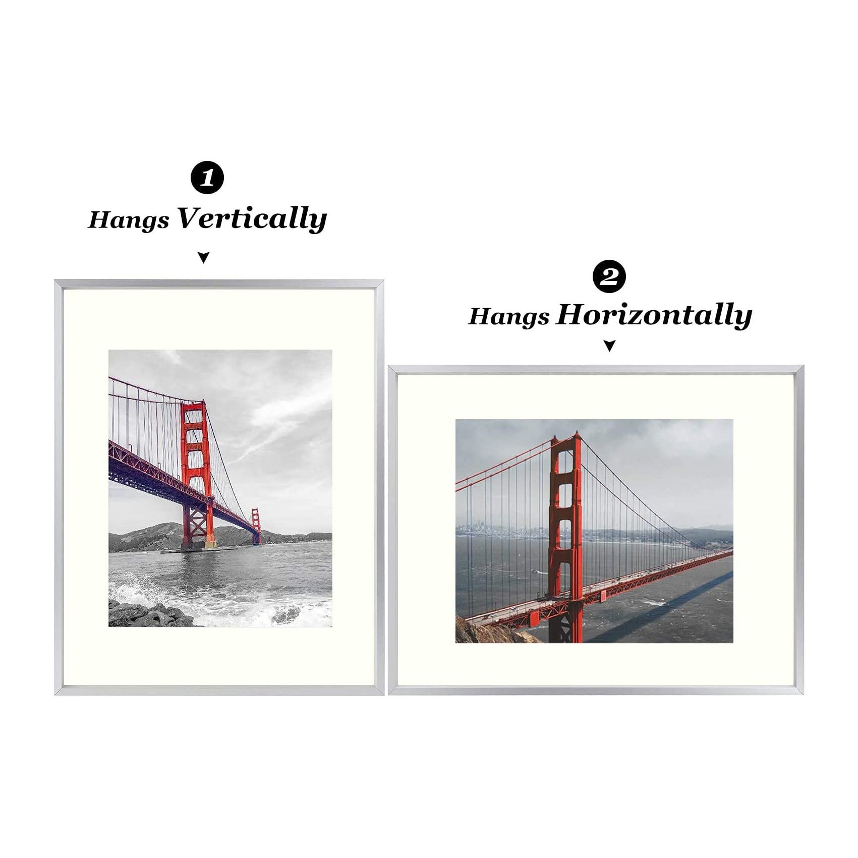 8Colors A0 A1 A2 A3 A4 A5 Custom sizes Aluminum Metal Photo Picture Frame Moulding with glass