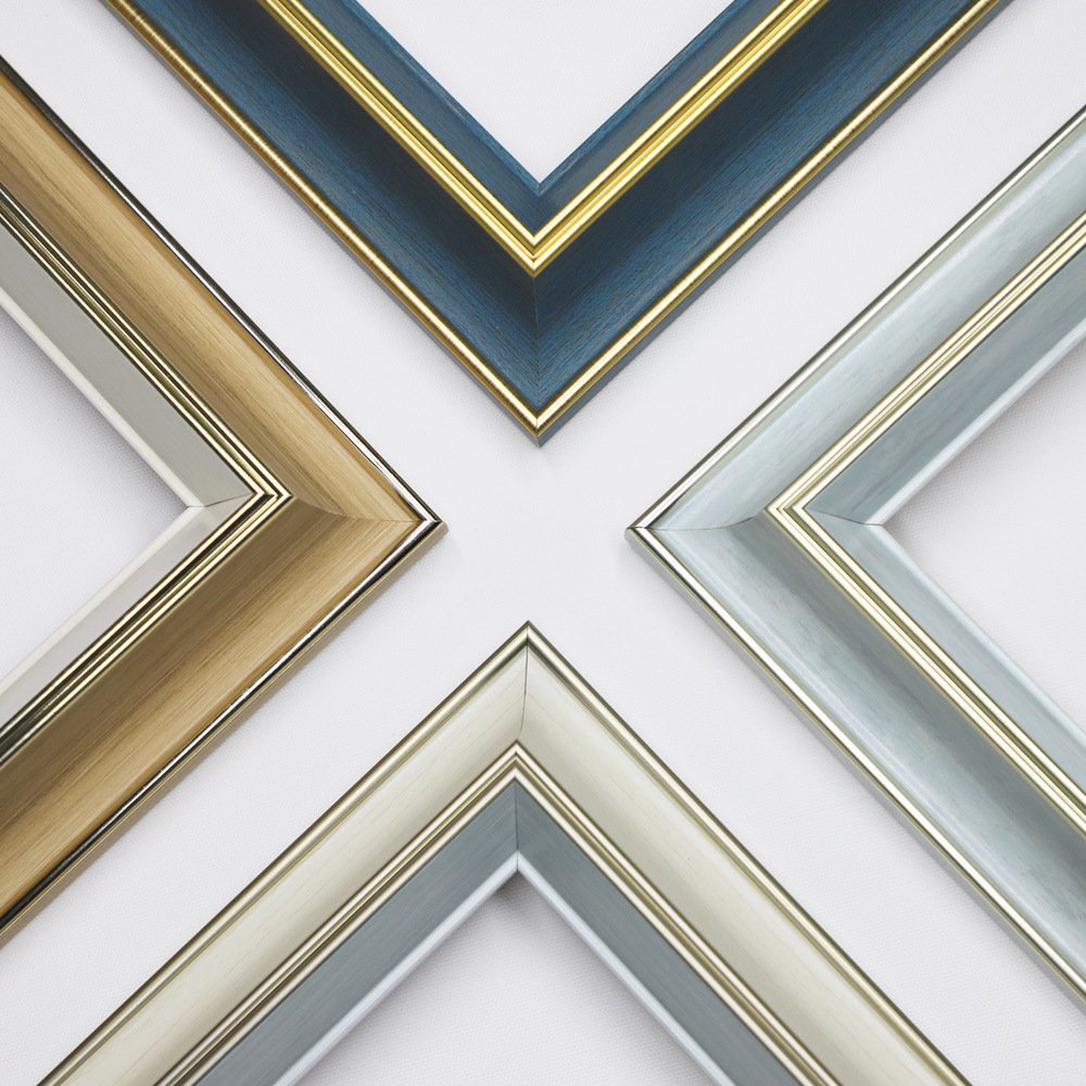 Light Luxury Abstract Decorative Painting Frame Lines Three-Dimensional Strong Sense of Painting Photo Frame Decorative Strip