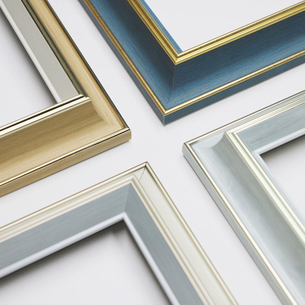 Light Luxury Abstract Decorative Painting Frame Lines Three-Dimensional Strong Sense of Painting Photo Frame Decorative Strip