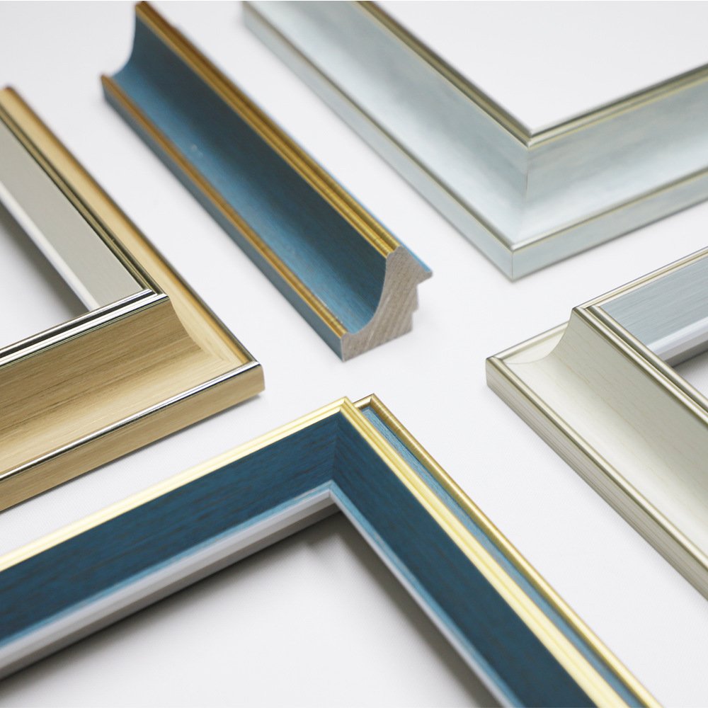Light Luxury Abstract Decorative Painting Frame Lines Three-Dimensional Strong Sense of Painting Photo Frame Decorative Strip