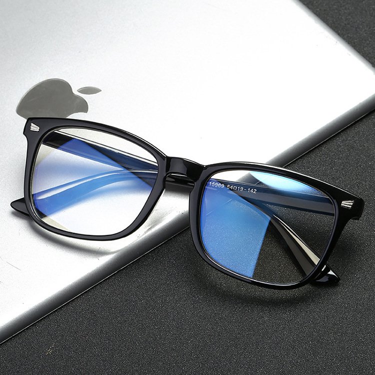Rice Nail Flat Glasses Vintage Frames 2024 frame eyeglasses optical anti-blue light eyeglasses frames