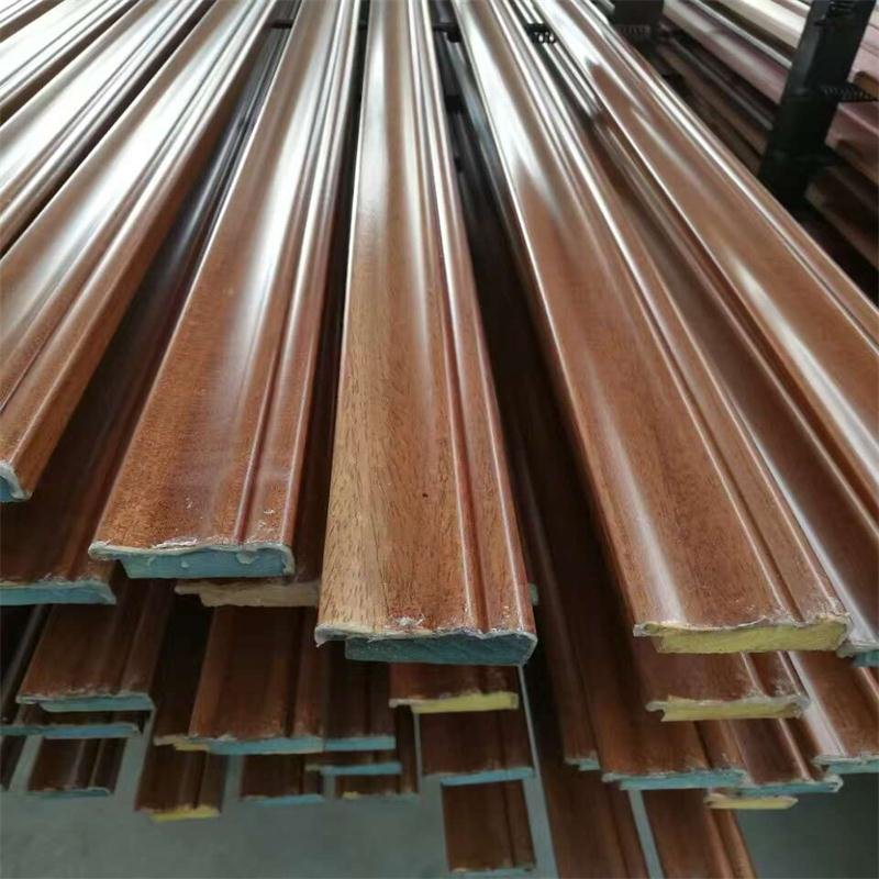 Factory Supply Photo Frame Wood Moulding with colors
