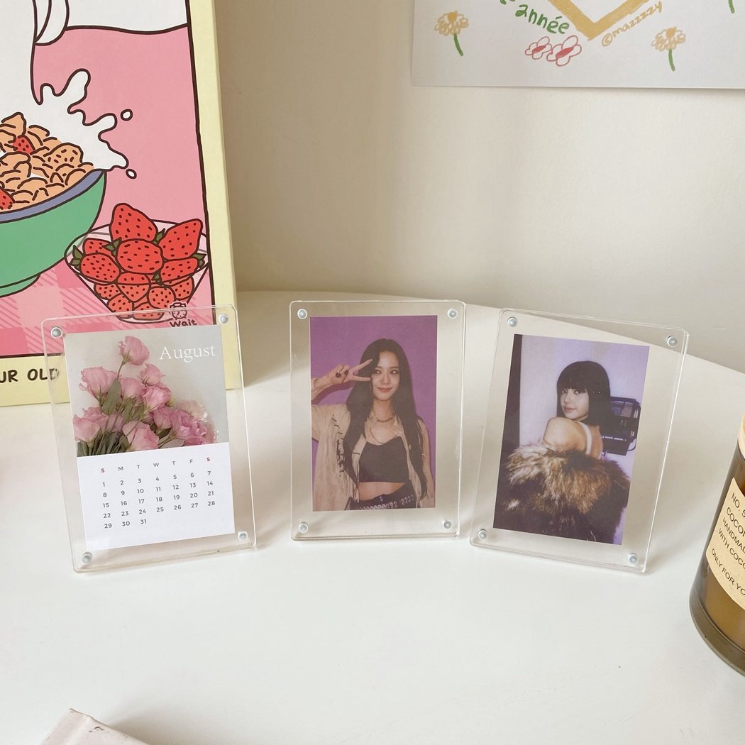 High gloss transparent pvc acrylic photo frame sheets