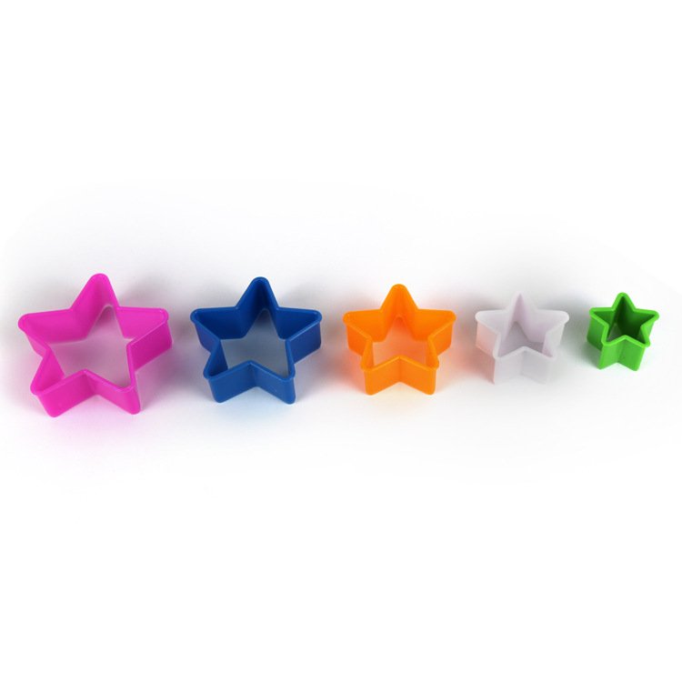 YS art multi shaped biscuit mold frame soft candy biscuit cake mold DIY starry Christmas tree round heart flower pattern biscuit