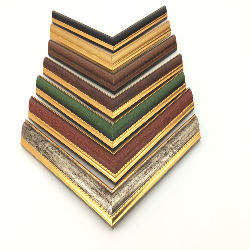 Polystyrene Plastic Material Picture Frame PS Moulding Manufacturer Fashionable Environment Friendly 10 Cartons Per Design