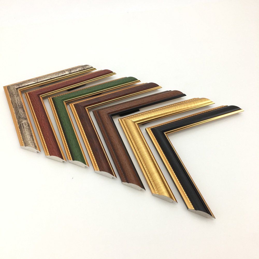 Polystyrene Plastic Material Picture Frame PS Moulding Manufacturer Fashionable Environment Friendly 10 Cartons Per Design