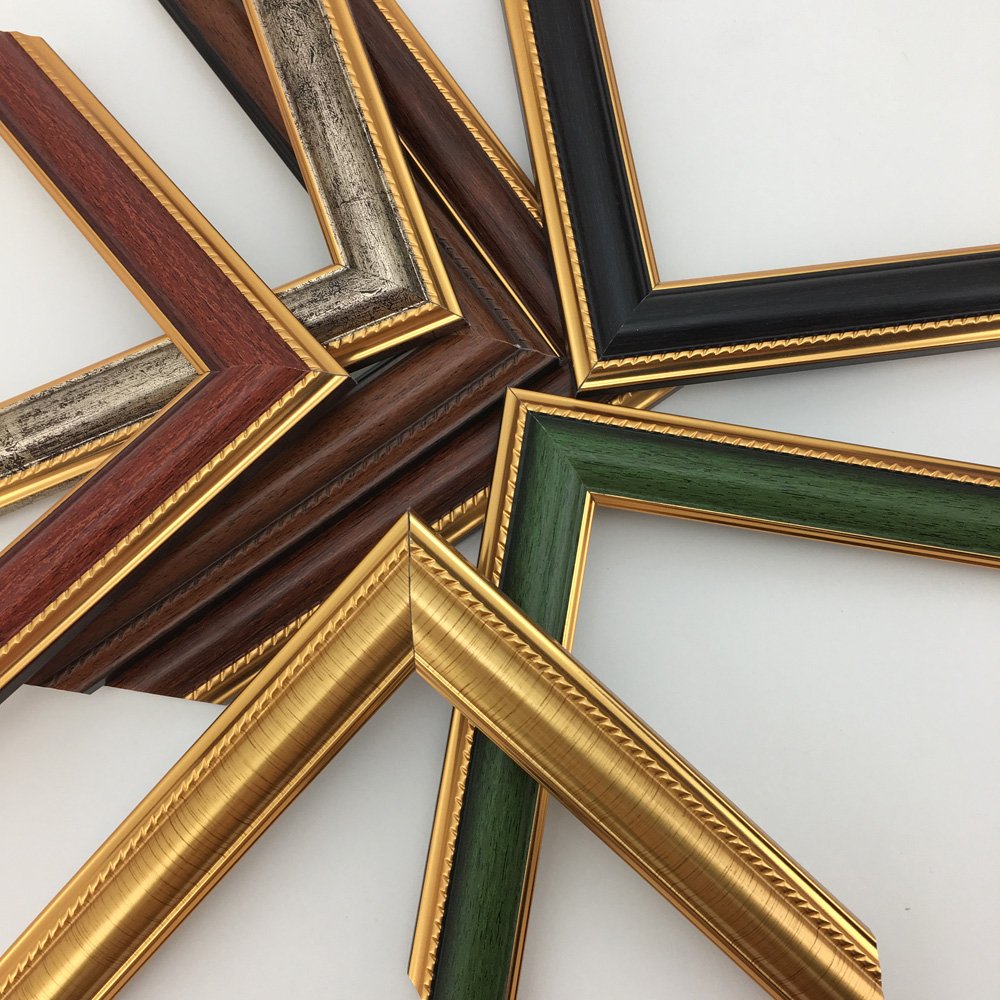 Polystyrene Plastic Material Picture Frame PS Moulding Manufacturer Fashionable Environment Friendly 10 Cartons Per Design