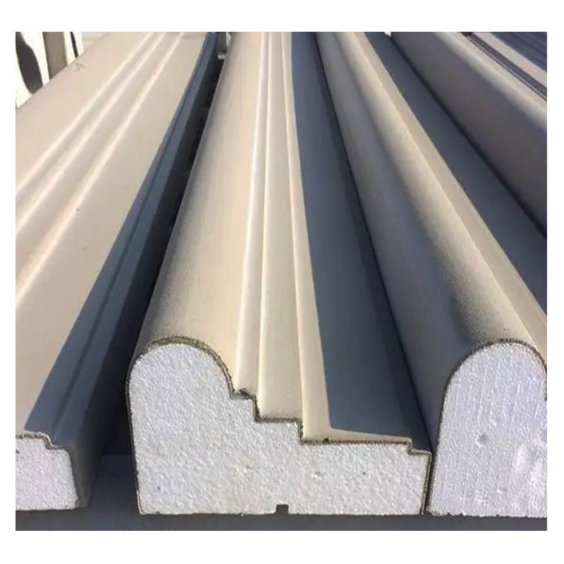 Exterior decorative Eps foam column cornice moulding EPS polystyrene round square column foam molding