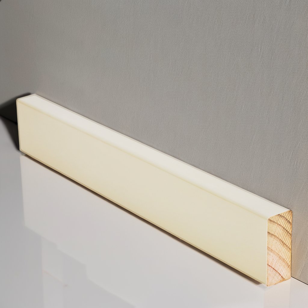 Beige Pre-Primed H3 Treated Finger Jointed Radiata Pine S4S Board Mouldings Product