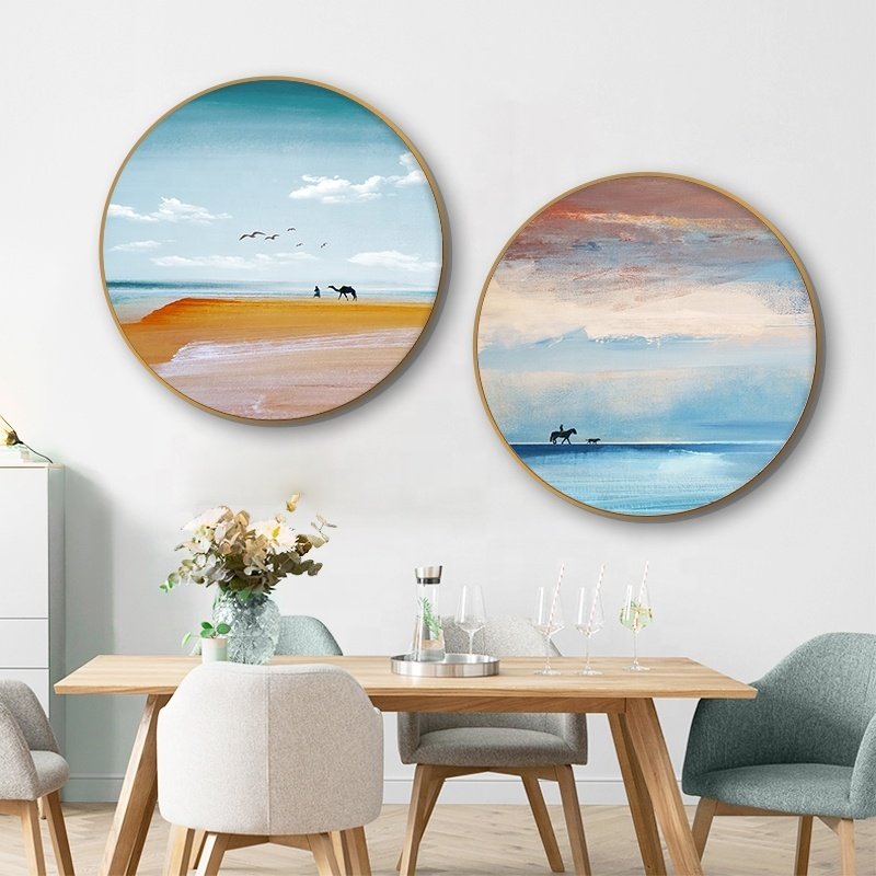 Home decor living room art aluminum picture photo frame mouldings wall art frame picture painting canvas mirror frame