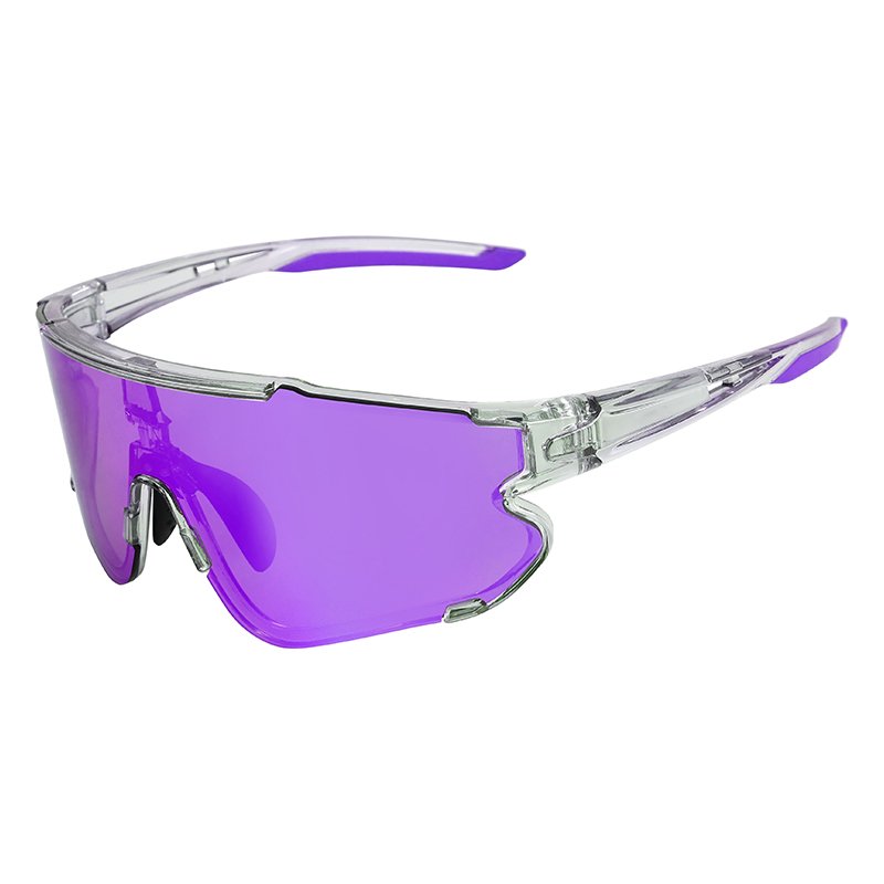 Women's Custom TR90 Sport Sunglasses Pink Polarized Photochromic UV400 Protection Large Adult Bike Glasses Fishing Light Red