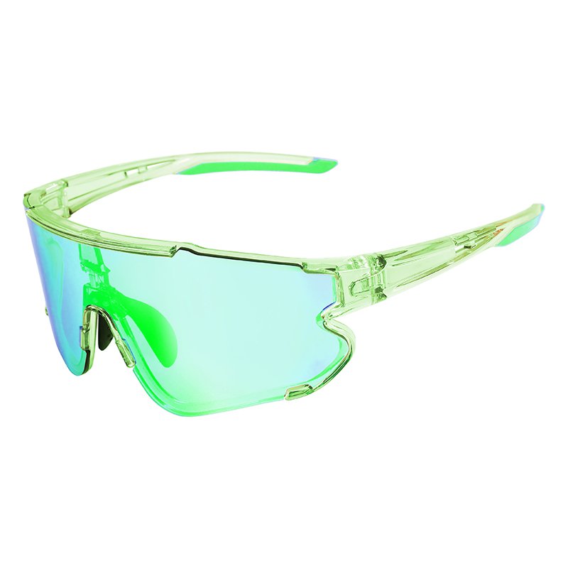 Women's Custom TR90 Sport Sunglasses Pink Polarized Photochromic UV400 Protection Large Adult Bike Glasses Fishing Light Red