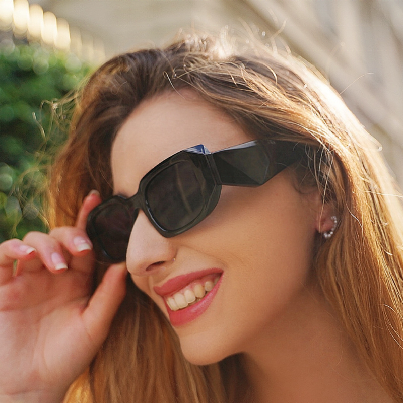 hot new New arrivals irregular logo uv 400 unisex men women luxury sun glasses full-frame square personalized designer sunglass