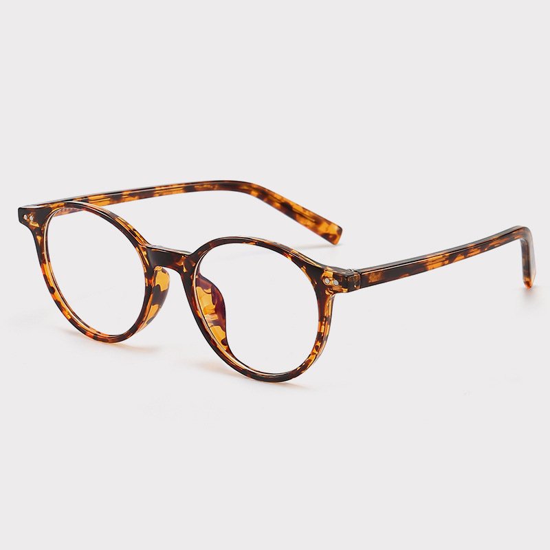 XUEDIAO 2024 New Fashion Light Weight TR90 Full Frame Eyeglasses Elegant Round Lens for Woman and Man Daily Life Available