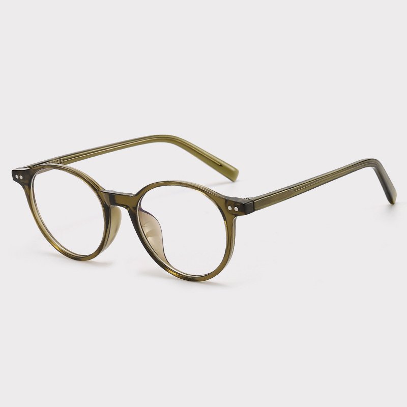 XUEDIAO 2024 New Fashion Light Weight TR90 Full Frame Eyeglasses Elegant Round Lens for Woman and Man Daily Life Available