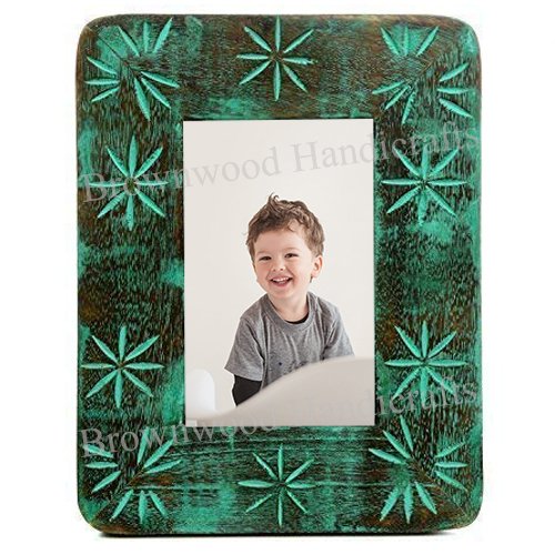 High Quality Mango Wood Moulding Picture Photo Frame Beautiful Hand Carved Wooded Photo/Picture Frame For Wholesale Buyers