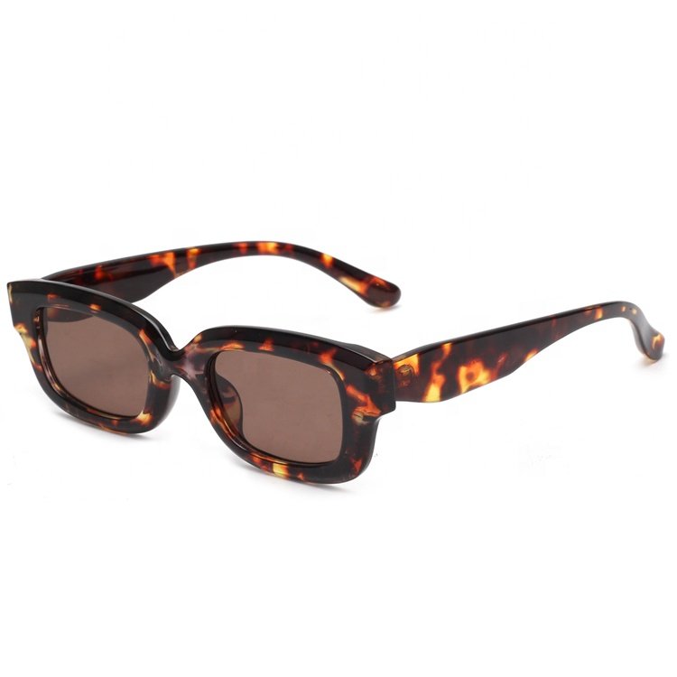 fashionable Custom Logo 2024 shades dark lens Black UV400 Wholesale Unisex vintage Plastic retro multi colors Square Sunglasses